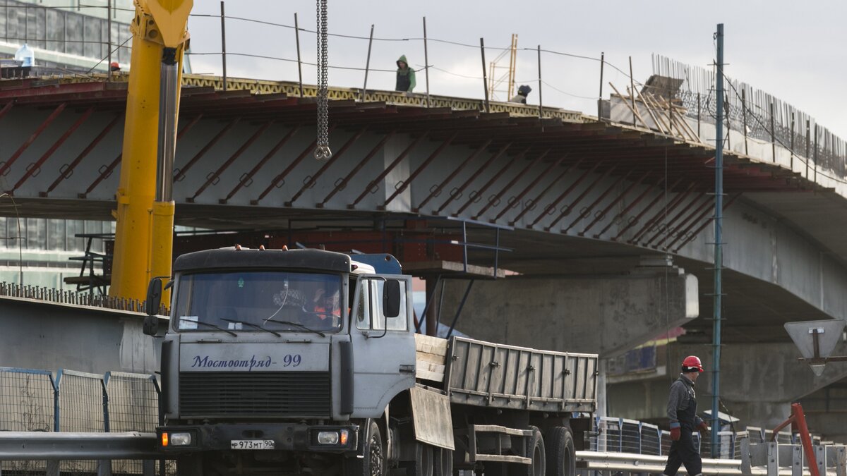 Из-за ремонта Бусиновской развязки в САО ограничат движение – Москва 24,  06.06.2014