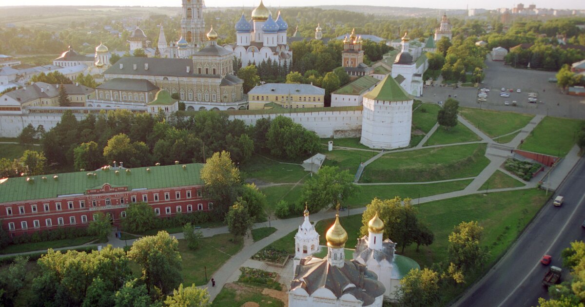 Лавра Сергиев Посад панорама