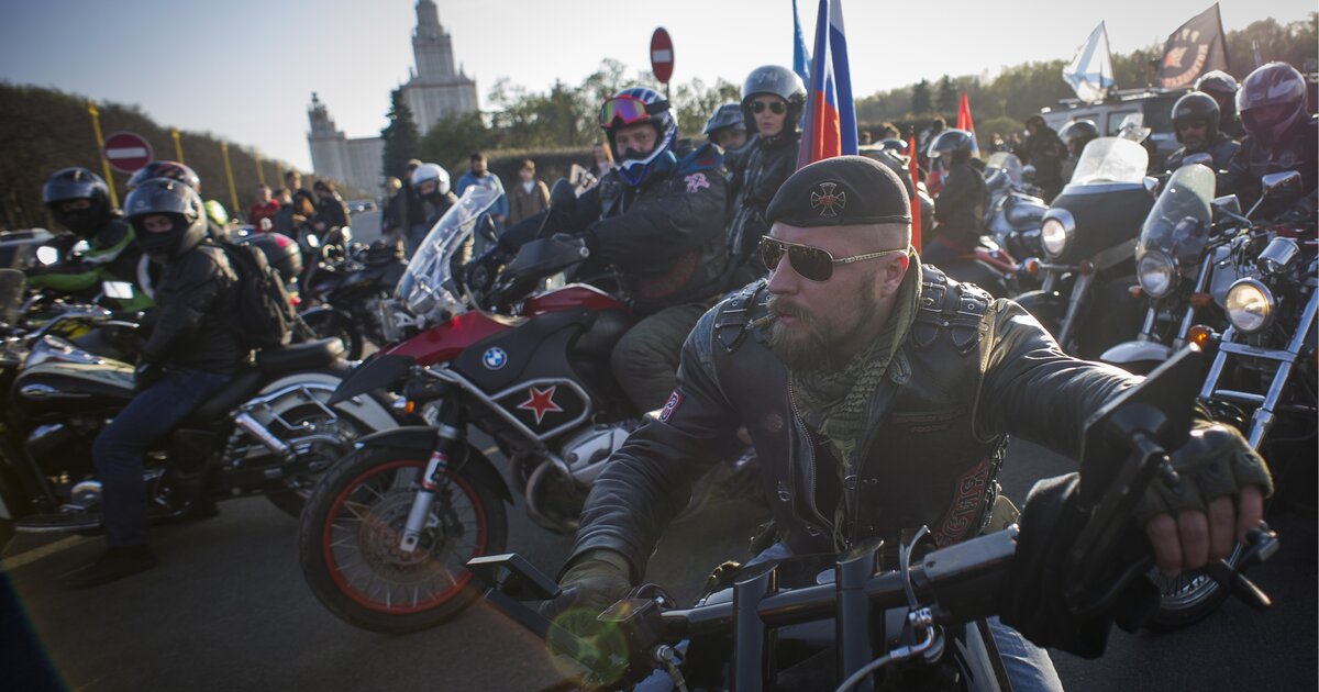 Фото мотоциклистов москва