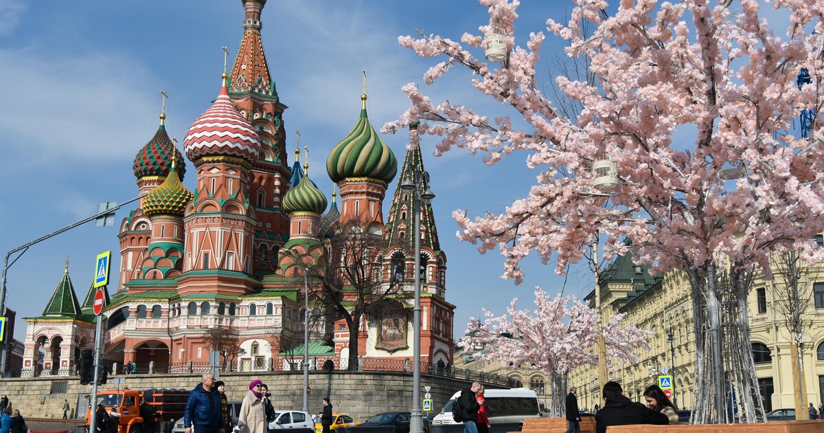 Фотографии москвы в мае