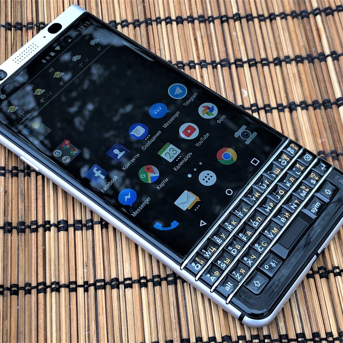 Вне конкуренции? Так ли хорош BlackBerry KEYone – Москва 24, 24.01.2018