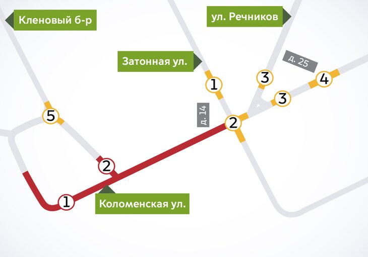 Водительский проезд 20 гибдд карта