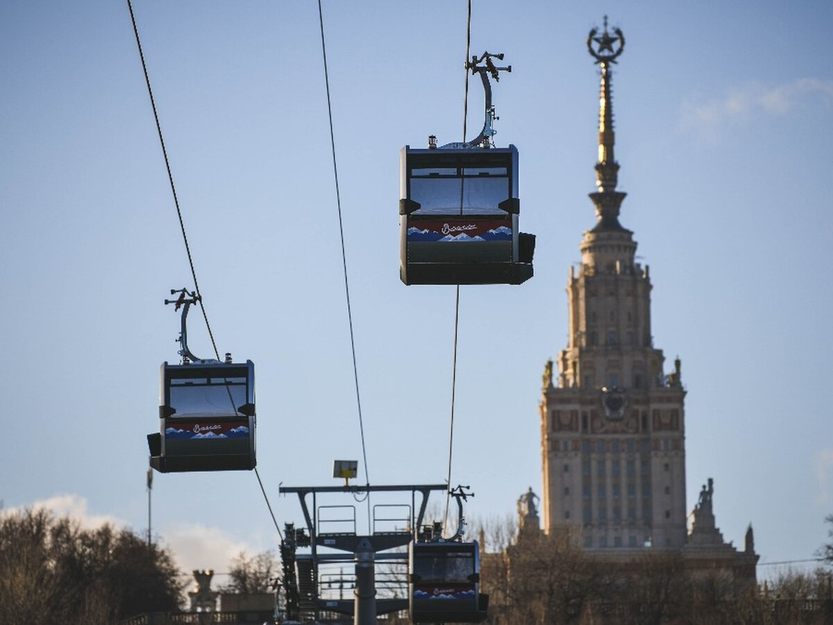 Канатная дорога на Воробьевых горах восстановила работу – Москва 24,  30.11.2018