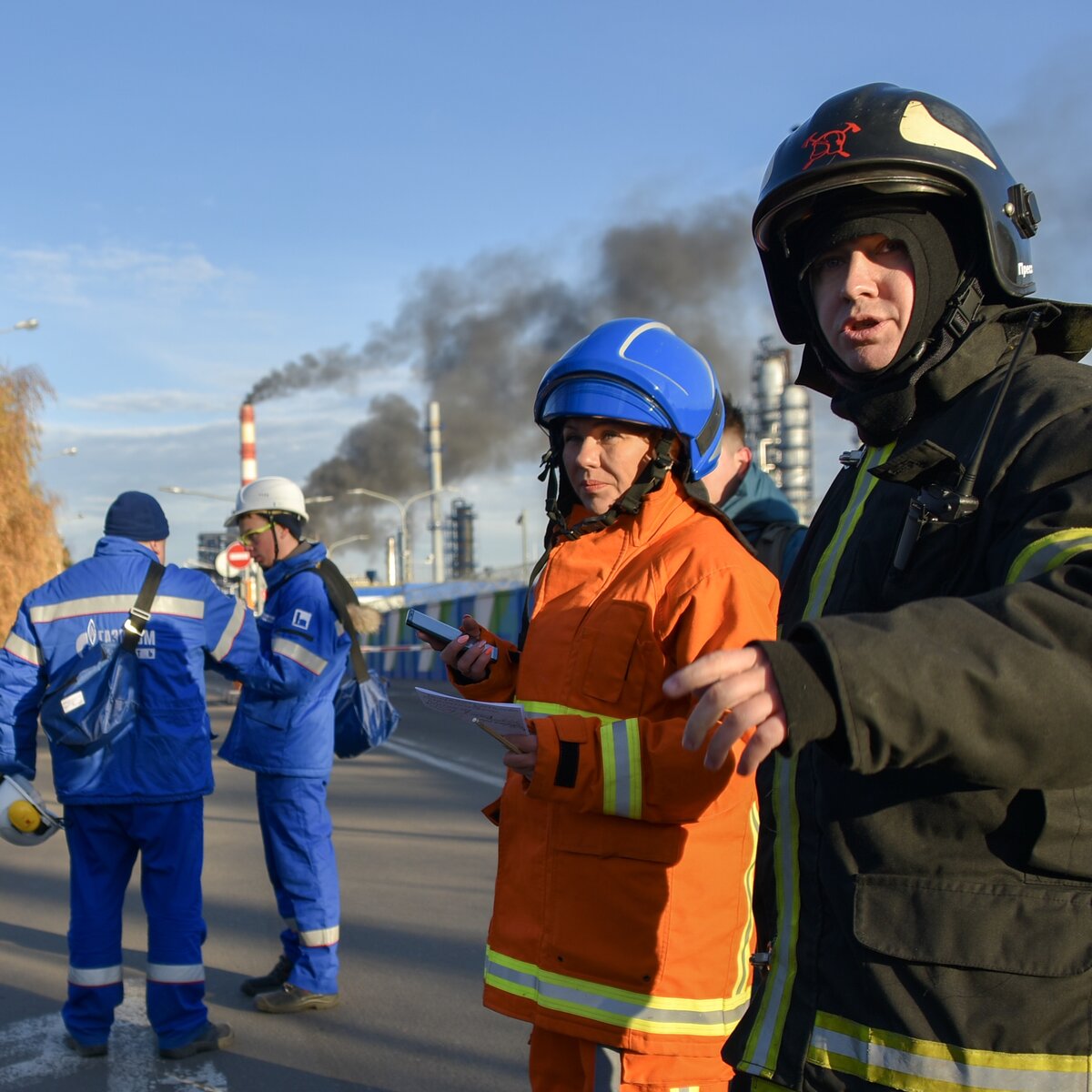 Очевидцы рассказали о пожаре на МНПЗ в Капотне – Москва 24, 17.11.2018