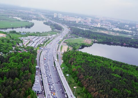 Ремонт моста через Москву-реку в Красногорске завершат к 1 сентября