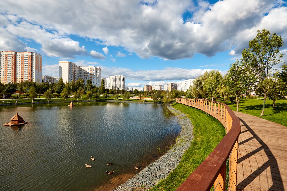 Собянин открыл самый большой городской парк за МКАД – Москва 24, 23.08.2018