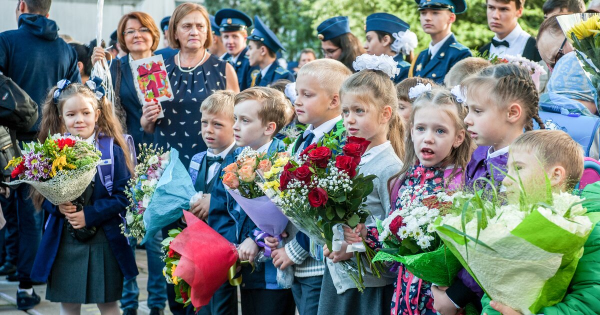 1 сентября в школах москвы