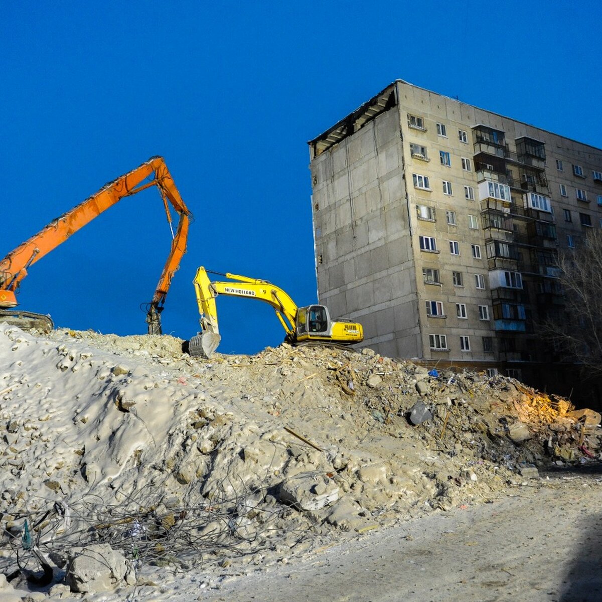 На месте обрушившегося дома в Магнитогорске может появиться парк – Москва  24, 15.02.2019