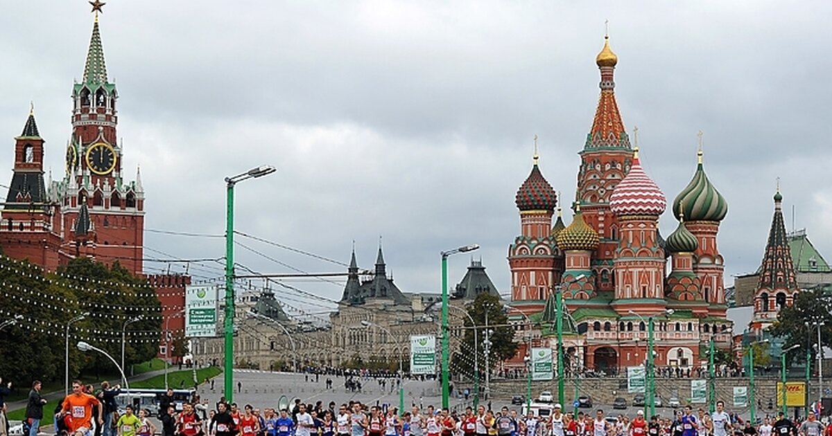 Жители столицы 7 букв. Московский марафон 2013.