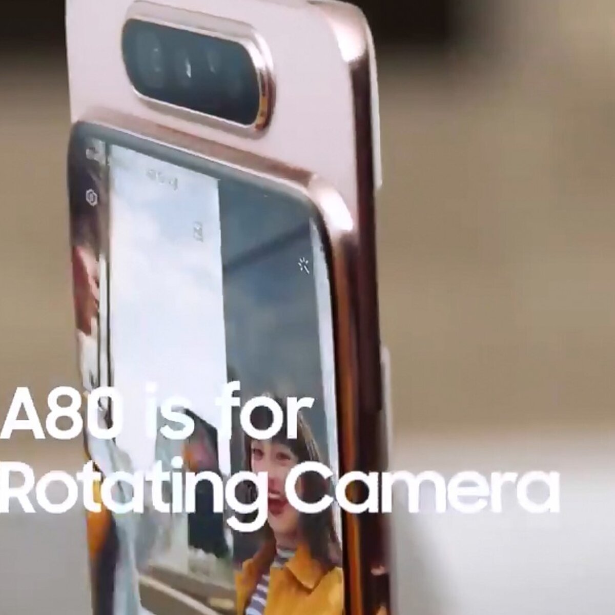 Samsung показала смартфон Galaxy A80 с поворотной камерой – Москва 24,  10.04.2019