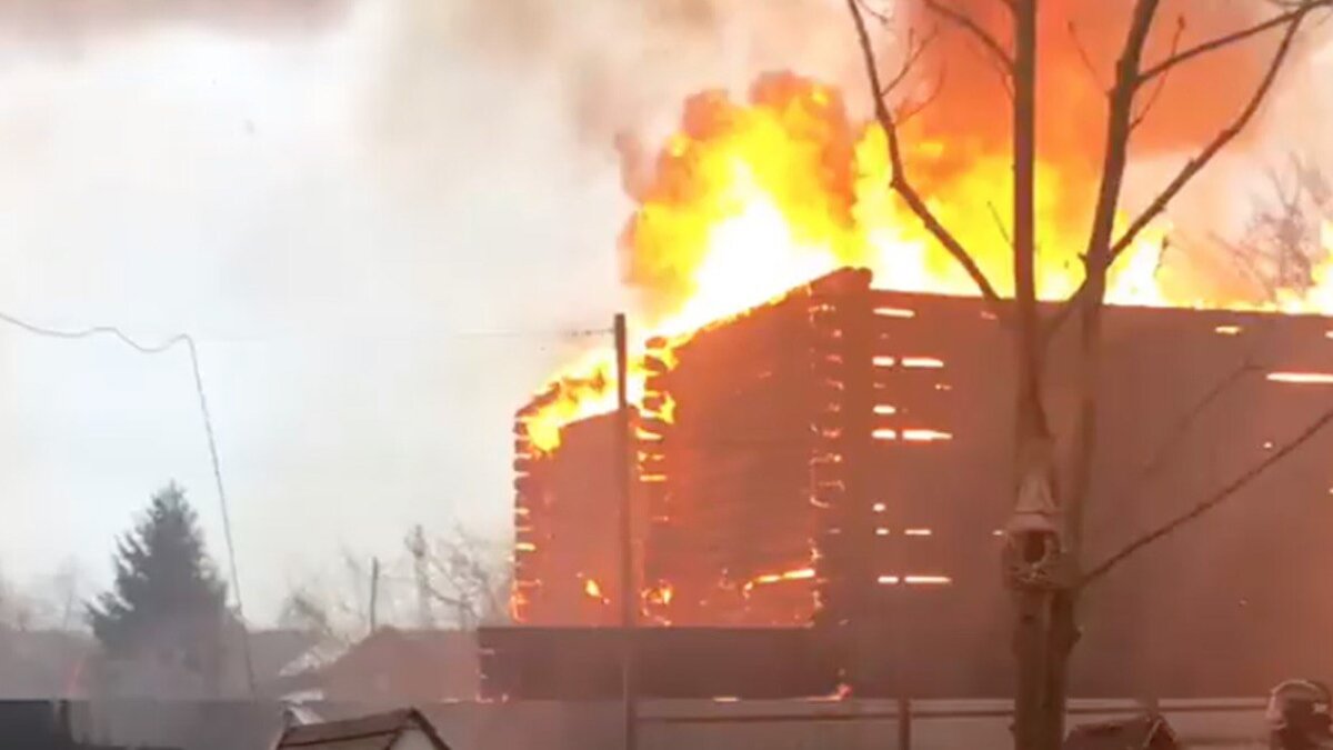 Рэпер Гуф опубликовал видео горящей дачи в Подмосковье – Москва 24,  28.04.2019