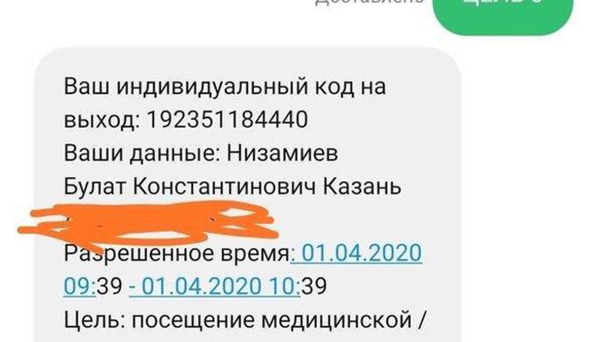 В Татарстане рассказали о спецпропусках по СМС на время самоизоляции –  Москва 24, 01.04.2020