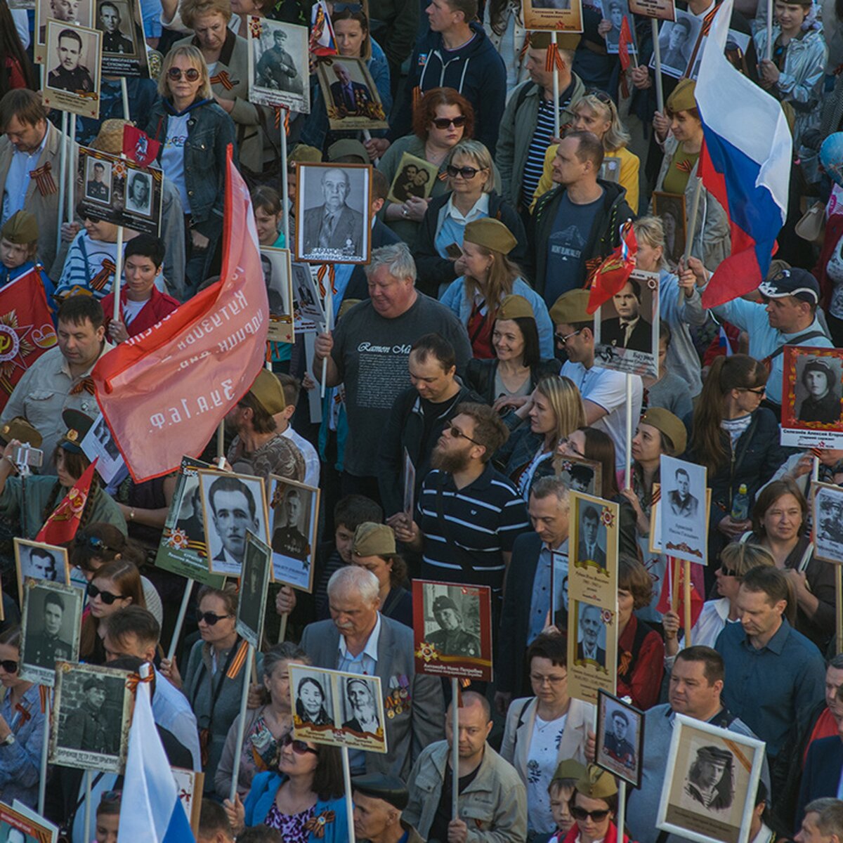 Бессмертный полк по регионам