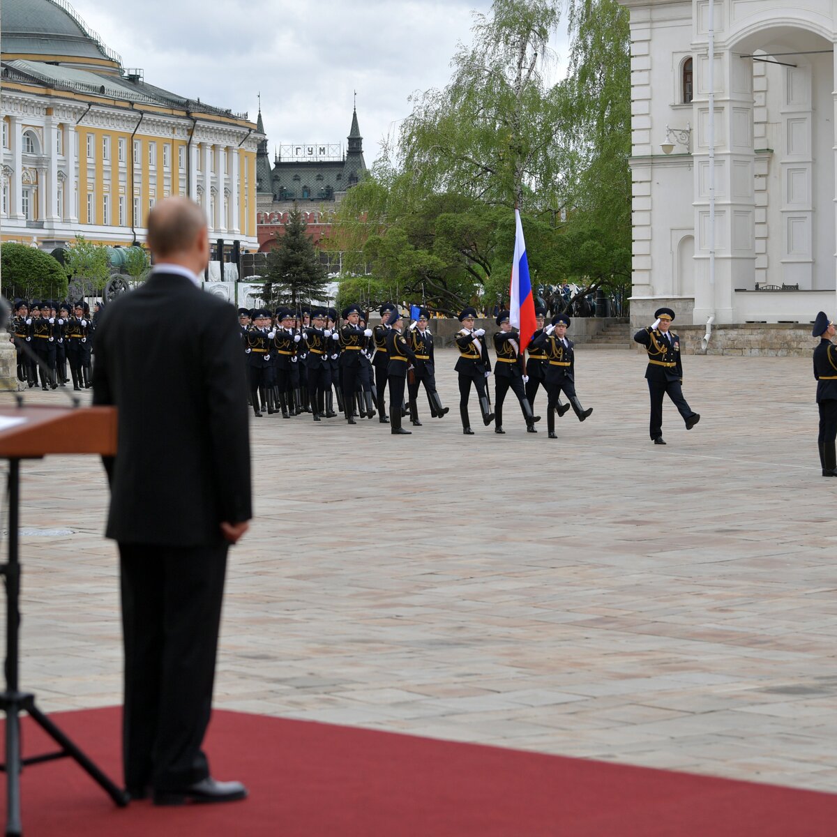 Путин провел смотр Президентского полка в День Победы – Москва 24,  09.05.2020