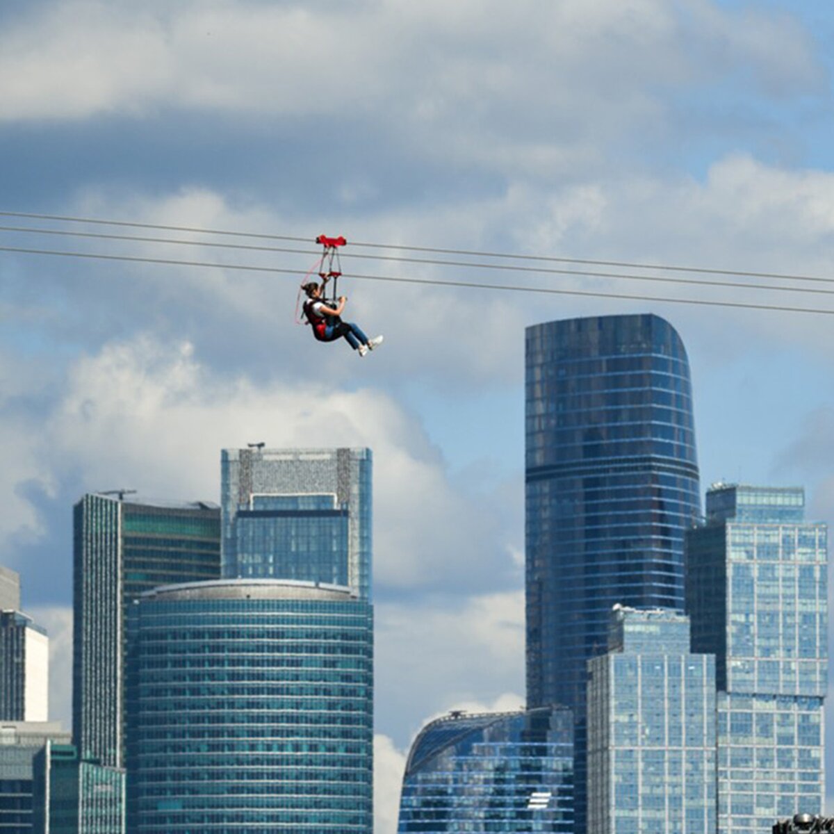 В Москве открылся первый аттракцион в Skypark на Воробьевых горах – Москва  24, 13.08.2020