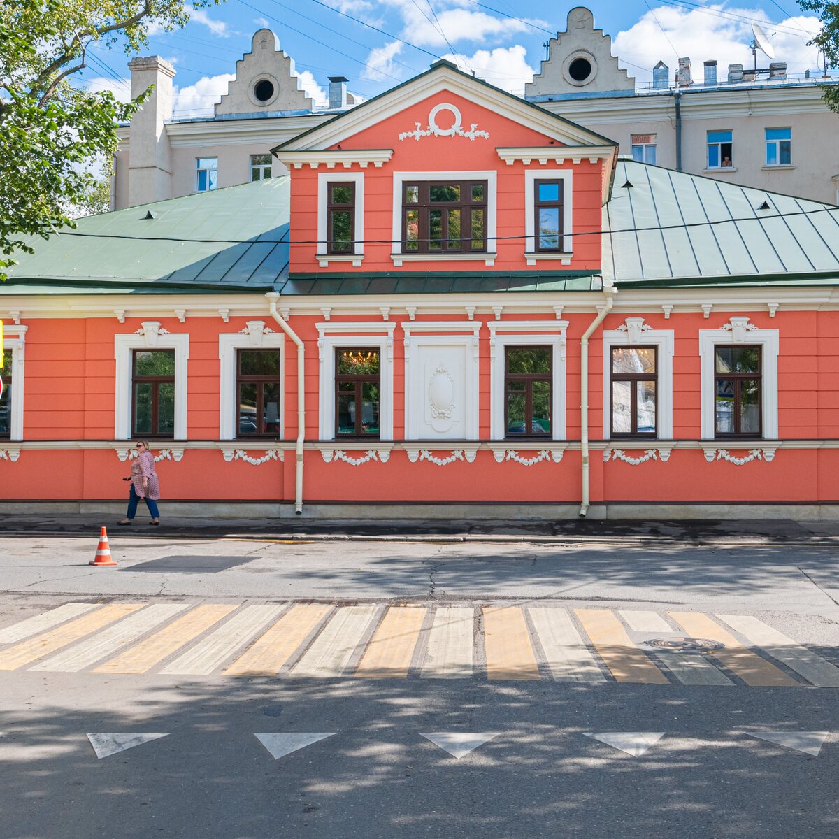 Собянин осмотрел итоги реставрации городской усадьбы Матвеевых в Волховском  переулке – Москва 24, 20.08.2020