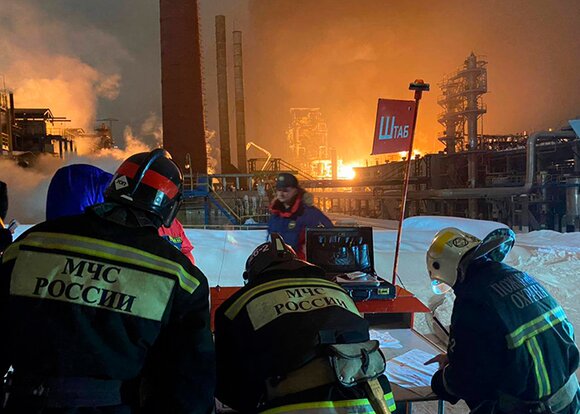 Пожар на заводе москвич