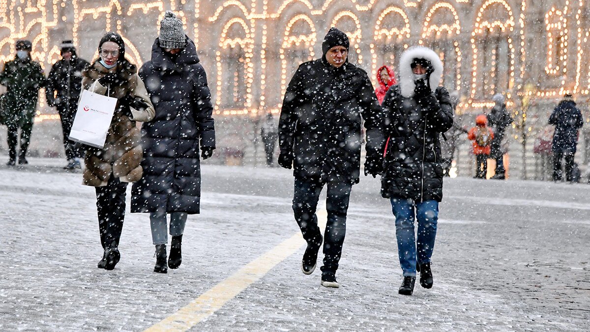 Москву накрыл самый продолжительный с 2018 года снегопад – Москва 24,  12.02.2021