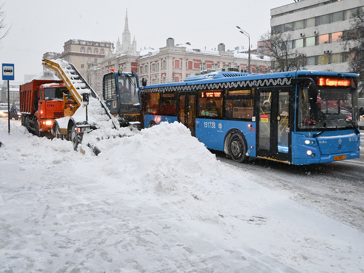 Москвичам рассказали, как проходит уборка снега в городе – Москва 24,  11.02.2021