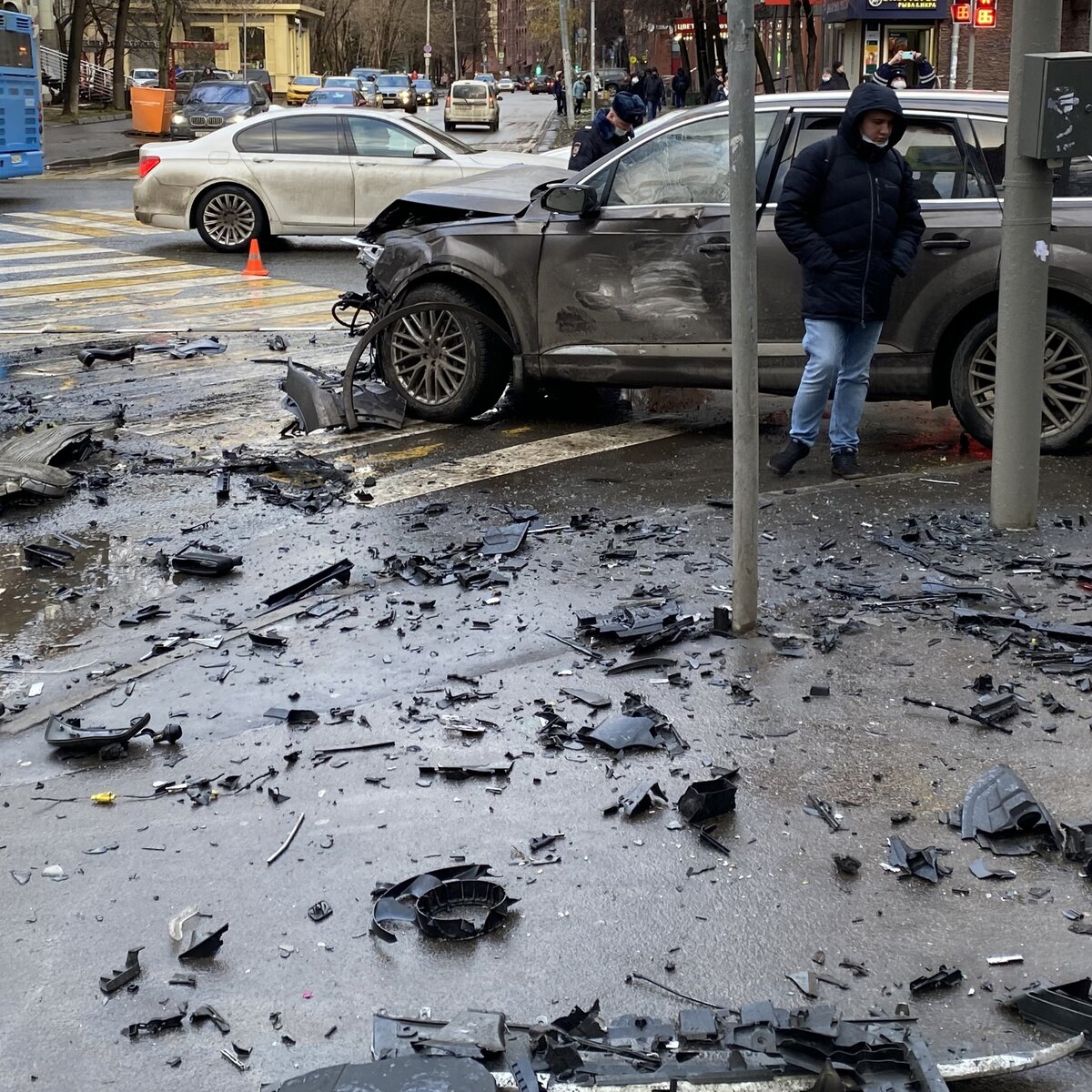 Стала известна предварительная причина ДТП на северо-западе Москвы – Москва  24, 24.11.2020