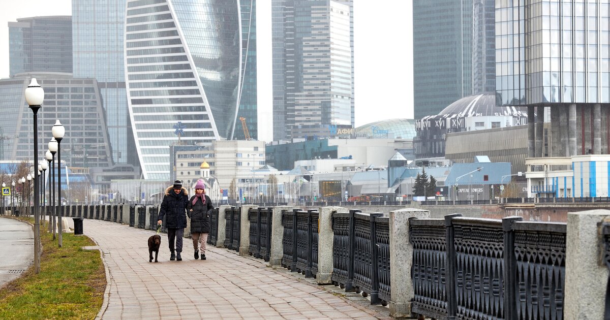 Москва в апреле