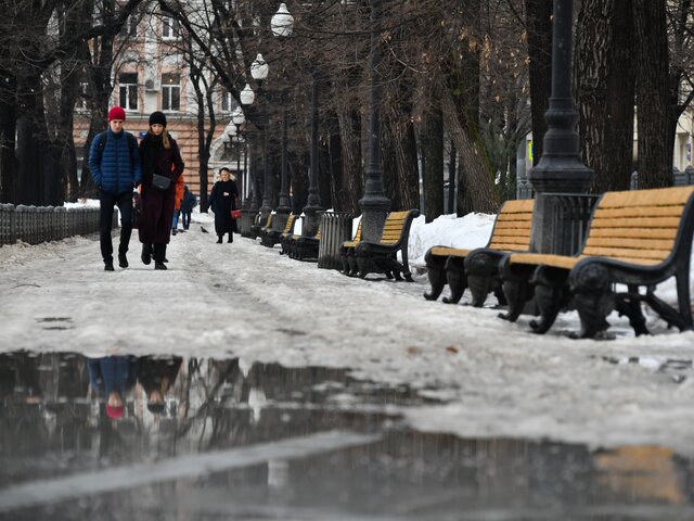 В Гидрометцентре рассказали, когда в Москве растает снег