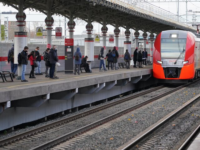 Московские центральные диаметры перевезли рекордные 575 тысяч пассажиров