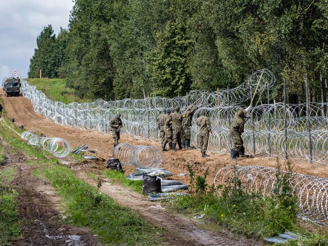 Власти Польши вводят режим ЧП в регионах на границе с Белоруссией