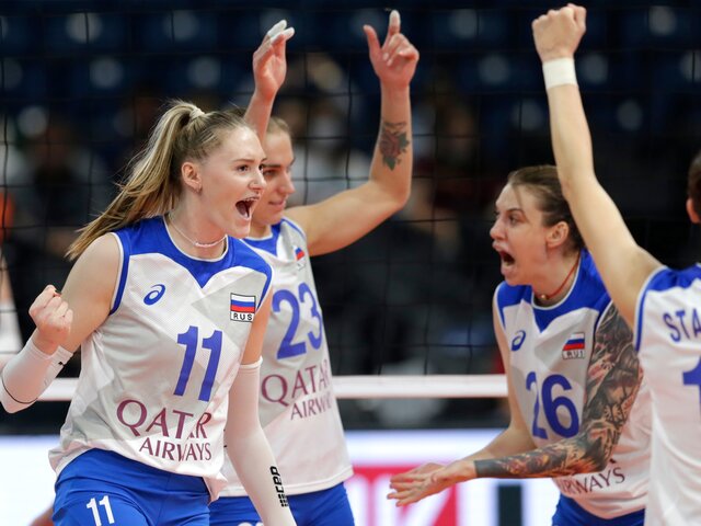 Российские волейболистки уступили итальянкам в четвертьфинале чемпионата Европы