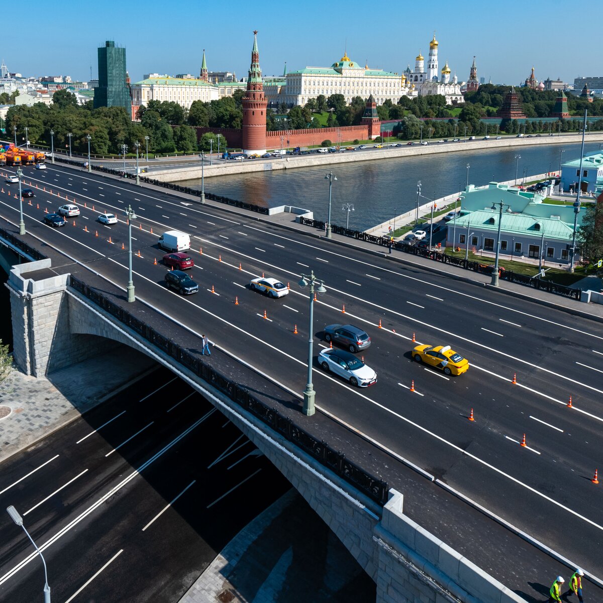 Собянин: Большой Каменный мост полностью открылся после капремонта – Москва  24, 16.08.2021