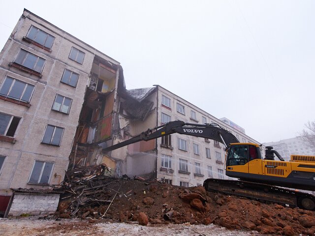 59 жилых домов демонтировали в Москве с момента старта программы реновации