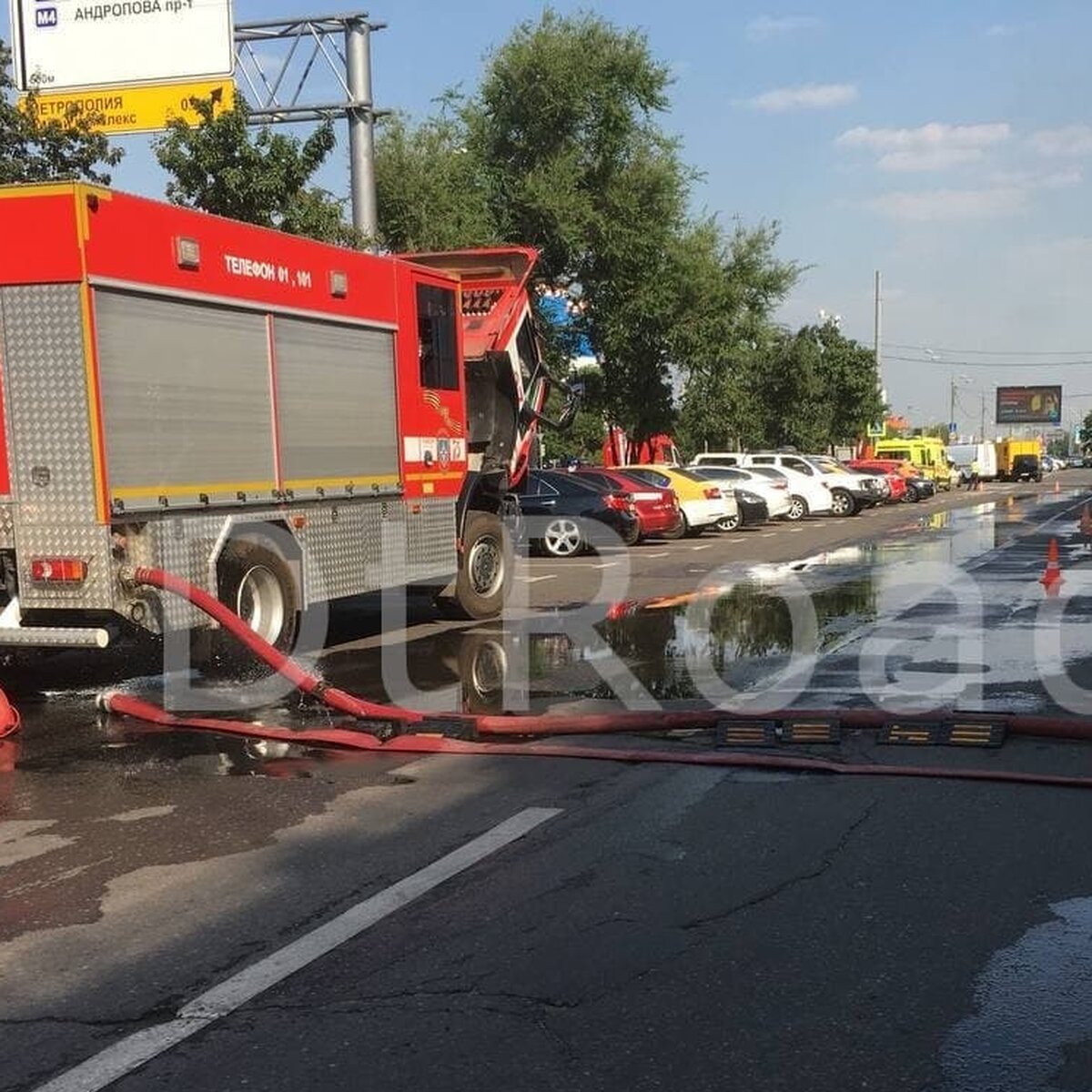 Пожар на Волгоградском проспекте ликвидировали – Москва 24, 08.07.2021