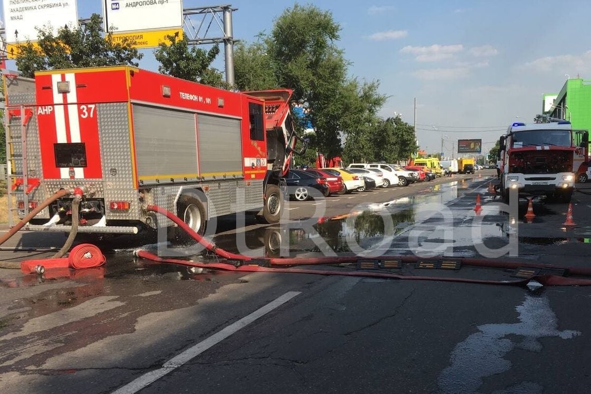 Пожар на Волгоградском проспекте ликвидировали – Москва 24, 08.07.2021