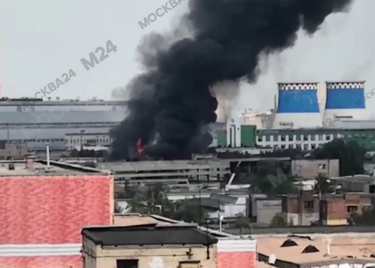 Пожар произошел на складе на Волгоградском проспекте – Москва 24, 08.07.2021