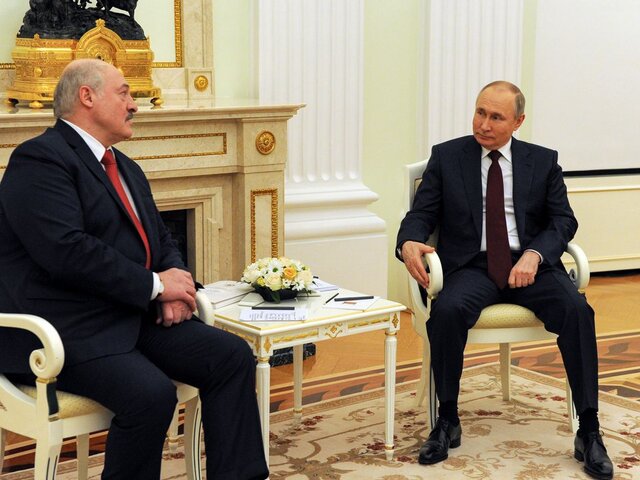 Песков сообщил о готовящейся встрече Путина и Лукашенко в конце мая