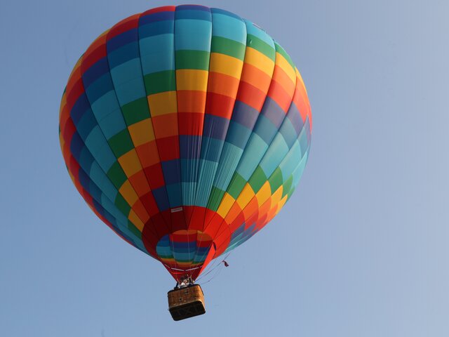 Воздушный шар с 12 пассажирами аварийно сел в Тульской области