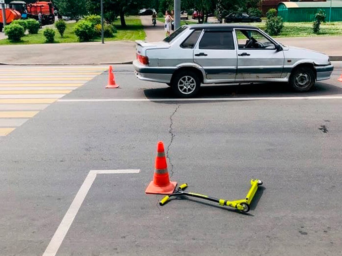 Автомобиль насмерть сбил ребенка на самокате в Москве – Москва 24,  27.06.2021