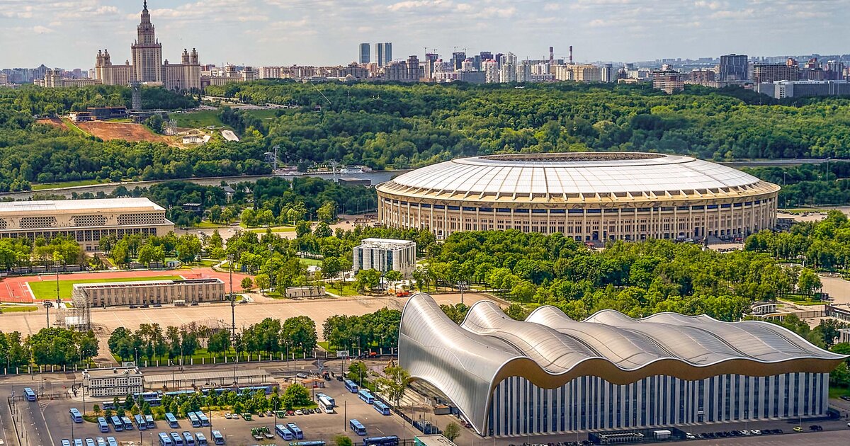 Набережная Лужники Фото