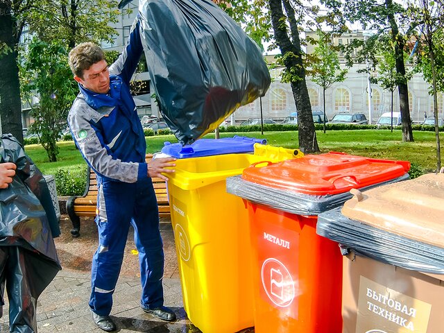 В РФ предложили ввести штрафы за нарушение раздельного сбора мусора