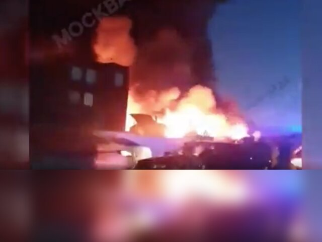 Площадь пожара в Некрасовке выросла до 1 тысячи 