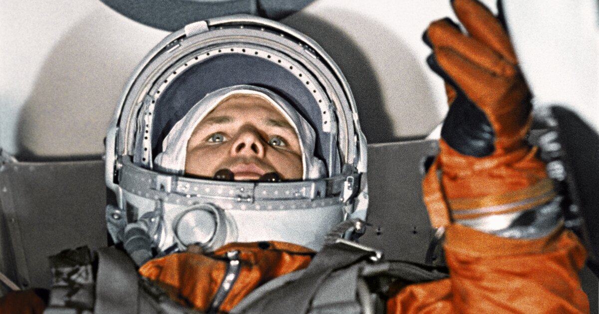Фотографии первого полета в космос гагарина