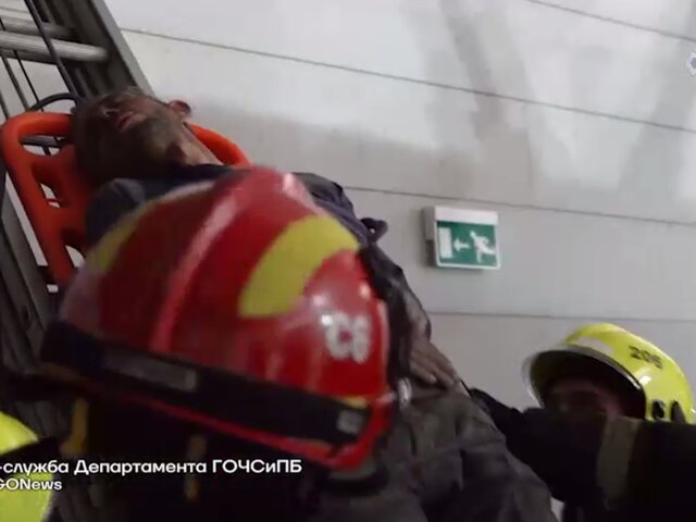 Сотрудники МЧС сняли забравшегося под крышу аэропорта Внуково мужчину