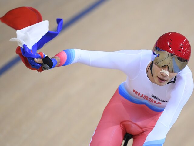 Россиянин Гонов завоевал серебро чемпионата Европы по велоспорту