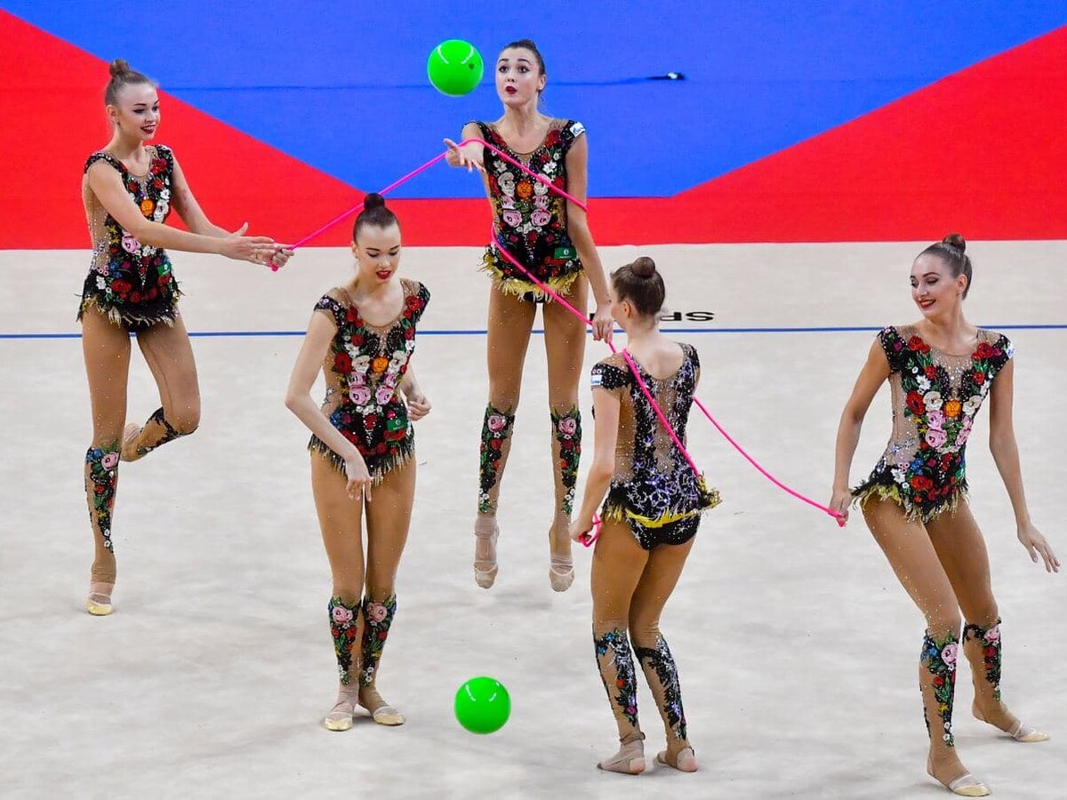 Сборная России выиграла групповое многоборье на ЧМ по художественной  гимнастике – Москва 24, 29.10.2021