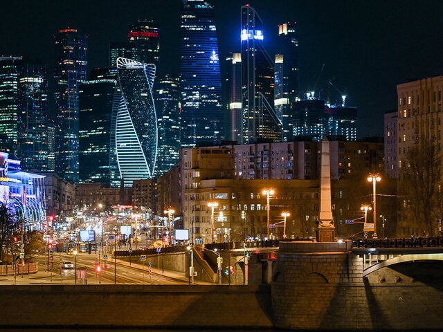 Собянин заявил, что уровень освещенности Москвы позволяет видеть город из космоса