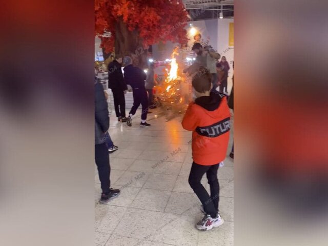 Возгорание произошло в ТЦ Мега Белая Дача