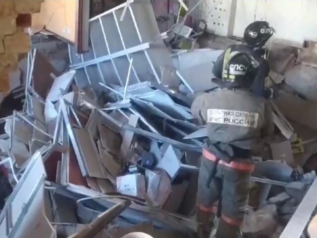 Один человек погиб при обрушении здания в Ярославле