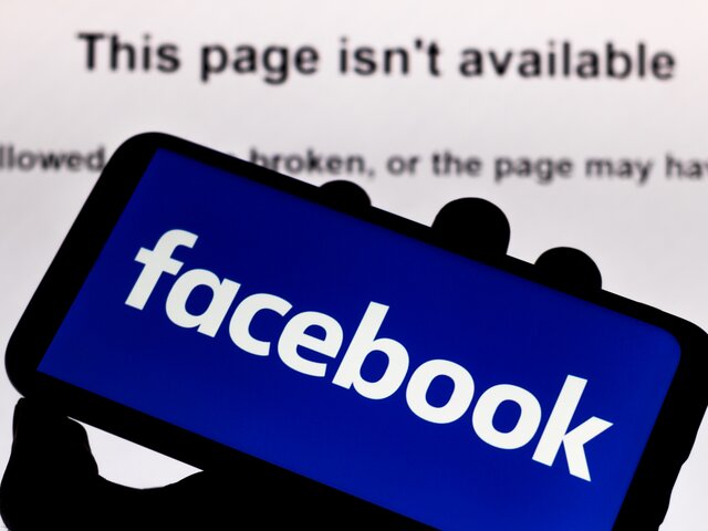 Российские пользователи Facebook сообщили о сбоях в работе соцсети
