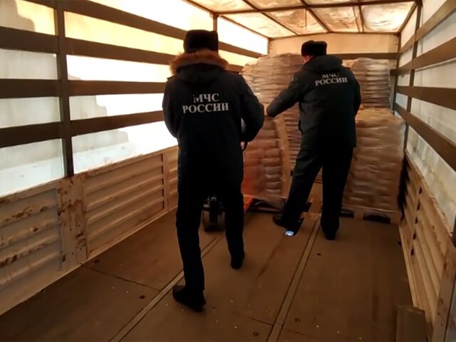 МЧС России доставило более 350 тонн гуманитарной помощи жителям Украины и Донбасса