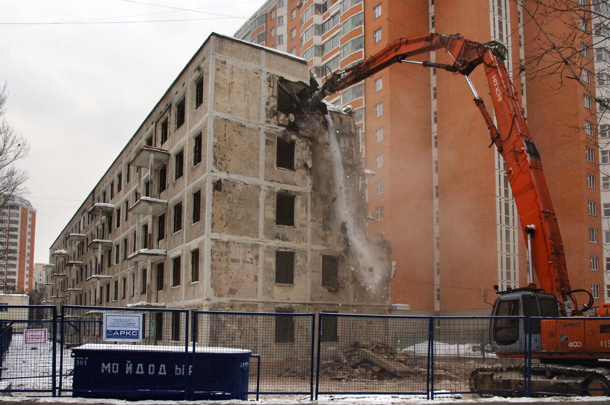 Власти Москвы ищут подрядчика для сноса девяти пятиэтажек – Москва 24,  09.01.2014